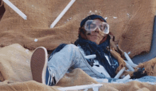 Astronaut Goggles GIF - Astronaut Goggles Look At Me GIFs