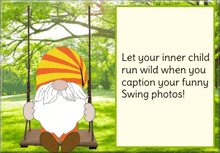 swinging swing