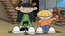 Knd Hand Holding GIF - Knd Hand Holding Numbuh4 GIFs