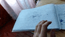 a book is open to a page with a drawing on it that says tiktok
