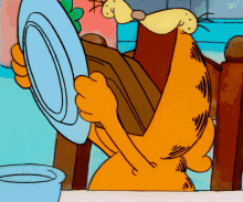 Garfield Toast GIF - Garfield Toast Breakfast GIFs