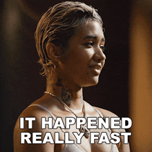 It Happened Really Fast Jasmine Frazier GIF - It Happened Really Fast Jasmine Frazier Klondike Blonde GIFs