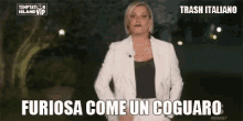 Furiosa Come Un Coguaro Trash Italiano GIF - Furiosa Come Un Coguaro Trash Italiano Temptation Island Vip GIFs