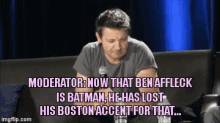 Lost His Boston Accent GIF - Batman Lost Accent GIFs