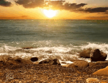 Sunset Beach GIF - Sunset Beach Waves GIFs