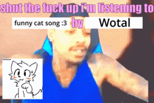 Wotal Funny Cat Song GIF - Wotal Funny Cat Song Mauzymice GIFs