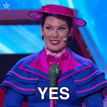 Yes Mary P GIF - Yes Mary P Britains Got Talent GIFs