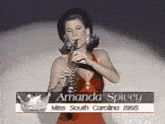 Miss South Carolina 1996 Soprano Sax GIF - Miss South Carolina 1996 Soprano Sax Amanda Spivey GIFs