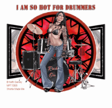 Drummers I Am So Hot GIF - Drummers I Am So Hot Drums GIFs