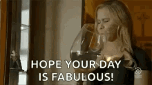 Hope Your Day Is Fabulous Drunk GIF