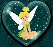 Heart Tinkerbell GIF - Heart Tinkerbell Fairy GIFs