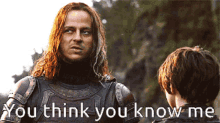 You Think You Know Me Game Of Thrones GIF
