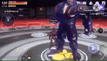 a screenshot of a video game with a character named medusa