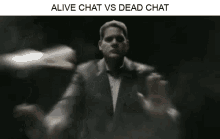 Alive Chat Dead Chat GIF - Alive Chat Dead Chat Reggie GIFs