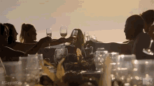 Cheers Clink Glasses GIF
