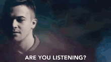 Are You Listening Listen To Me GIF - Are You Listening Listen To Me Annoyed GIFs