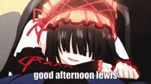 Kurumi Good Afternoon GIF - Kurumi Good Afternoon Good Afternoon Lewis GIFs
