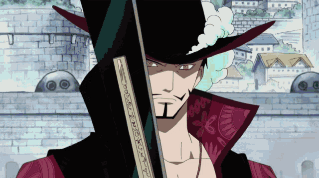 Dracule Mihawk Mihawk GIF - Dracule Mihawk Mihawk Marineford - Discover &  Share GIFs