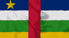 Central Africa Republic Flag GIF - Central Africa Republic Flag Gif GIFs