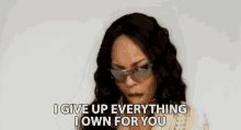 I Give Up Everything GIF - I Give Up Everything For You GIFs