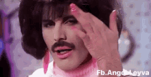 Freddie Mercury Wig GIF - Freddie Mercury Wig Queen GIFs