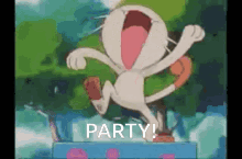 Meowth Party GIF - Meowth Party Pokemon GIFs