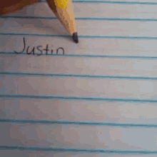 justin bieber death note write notebook list