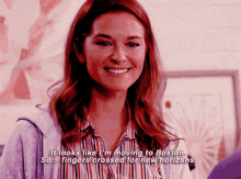 Greys Anatomy April Kepner GIF - Greys Anatomy April Kepner It Looks Like Im Moving To Boston GIFs