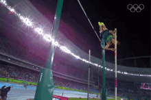 pole vault international olympic committee250days high jump jump over the bar high bar jump