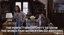 The Perfect Opportunity To Show The World That Women Can Do Anything Soni Bringas GIF - The Perfect Opportunity To Show The World That Women Can Do Anything Soni Bringas Ramona Gibbler GIFs