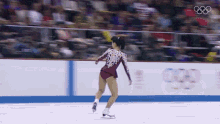 Skating Midori Ito GIF - Skating Midori Ito International Olympic Committee2021 GIFs