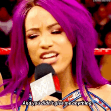 Sasha Banks You Didnt Give Me Anything GIF - Sasha Banks You Didnt Give Me Anything Ronda Rousey GIFs