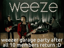 Weezer Garage GIF - Weezer Garage Weeze GIFs