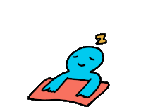 Animated Cute Sticker - Animated Cute Sleepy Stickers