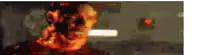 a blurry picture of a man 's face and neck