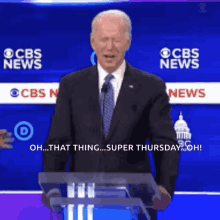 Super Thursday Tuesday GIF - Super Thursday Tuesday Joe Biden GIFs