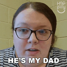 Hes My Dad Happily GIF - Hes My Dad Happily Thats My Dad GIFs