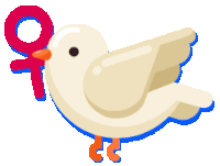 Peace Dove Sticker