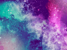 a colorful galaxy with a lot of stars