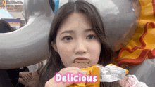 Lapillus Seowon Eating Seowon GIF - Lapillus Seowon Eating Seowon Delicious GIFs