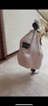 Big Backpack Giant Backpack GIF - Big Backpack Giant Backpack Stealing GIFs