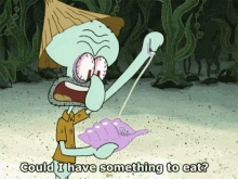 Squidward Could I Have Something To Eat GIF - Squidward Could I Have Something To Eat No GIFs
