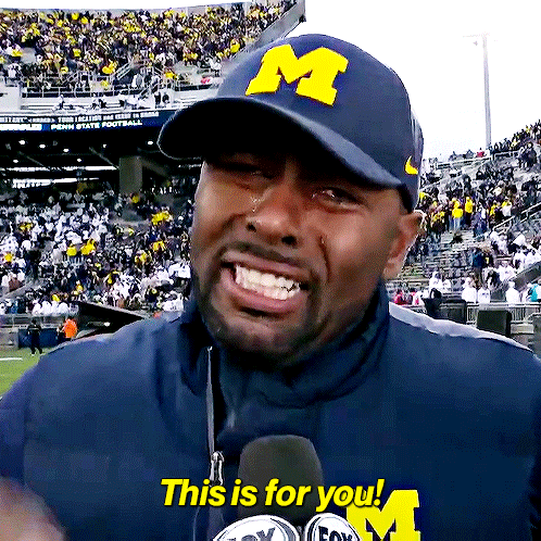 Michigan Football Coach Crying: A Reflection on Passion and Pressure