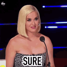 Sure Katy Perry GIF - Sure Katy Perry American Idol GIFs