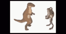 Dinosaur Frog GIF - Dinosaur Frog Dance GIFs