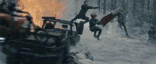 Avengers Fight GIF - Avengers Fight Attack GIFs