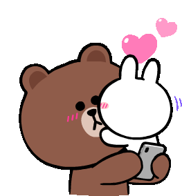 Brown Cony Sticker - Brown Cony Cony And Brown Stickers