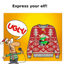 Ugly Sweaters Animated Ugly Sweater Memes GIF - Ugly Sweaters Animated Ugly Sweater Memes GIFs