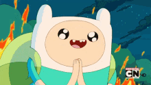 Adventure Time Finn GIF - Adventure Time Finn Happy GIFs
