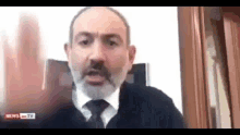 Nikol Pashinyan Clap GIF - Nikol Pashinyan Clap Mustache GIFs